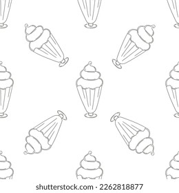 Coloring seamless pattern. Print for cloth design, textile, fabric, wallpaper