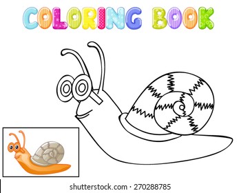 Coloring snail
