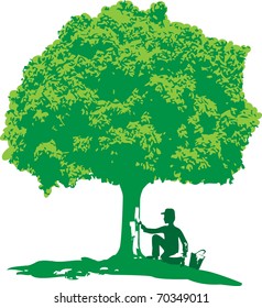 Coloring the tree