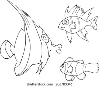 Coloring with Tropical Fish