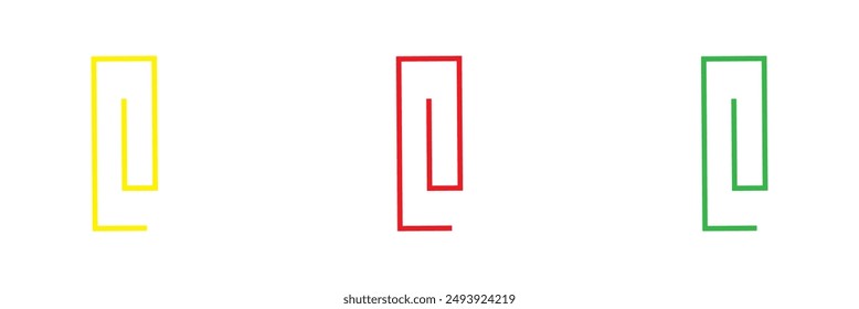 coloring user icon set on a white background
