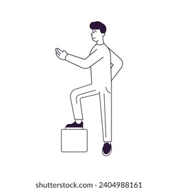 coloring vector communication poses illustration