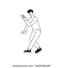 Farbvektorkommunikation stellt Illustration dar