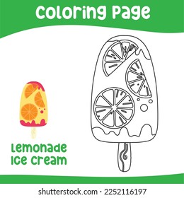 Coloring worksheet. Educational activity for children. Kids educational game. Vector file.