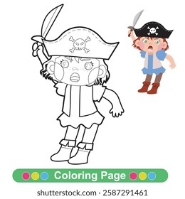 Coloring worksheet page. Educational printable coloring worksheet. Printable activity page for children 