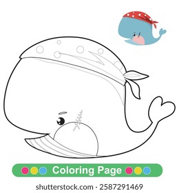 Coloring worksheet page. Educational printable coloring worksheet. Printable activity page for children 