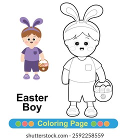 Coloring worksheet page. Educational printable coloring worksheet. Printable activity page for children 