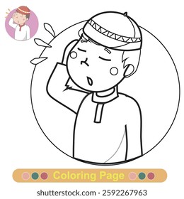 Coloring worksheet page. Educational printable coloring worksheet. Printable activity page for children 