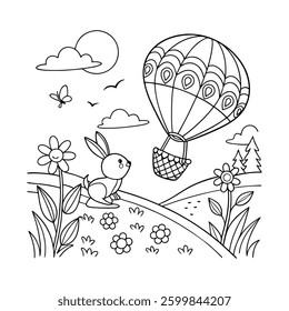 coloring-book-page , this is a editable file.