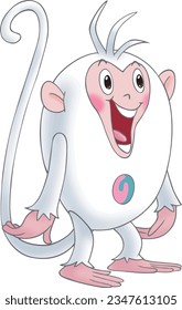 Colorkey Monkey Future,Enthusiastic and lively, happy, lost, angry and never concealed, no one can restrain his mood.