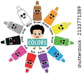 Color-on,  children's and paint tubes for children