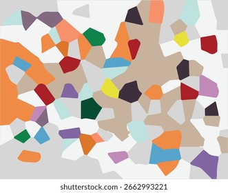 abstrakte einzigartige minimalistische Hintergrund. handgemalte Illustrationen mit geometrischen Kunstmustern, für Wanddekoration, moderne Kunst