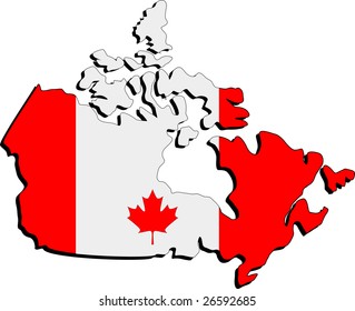 Colors Canada Stock Vector (Royalty Free) 26592685 | Shutterstock