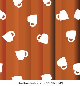 Colors of Espresso / Seamless coffee pattern