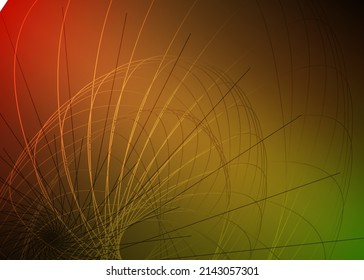 Colors horizontal template background with glow light gradient beautiful wavy lines for glowing-theme poster, digital business banner, official invitation, page cover and brochure. EPS10 vector