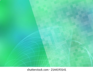 Colors horizontal template background with glow light gradient beautiful wavy lines for glowing-theme poster, digital business banner, official invitation, page cover and brochure. EPS10 vector