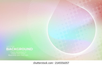 Colors horizontal template background with glow light gradient beautiful wavy lines for glowing-theme poster, digital business banner, official invitation, page cover and brochure. EPS10 vector