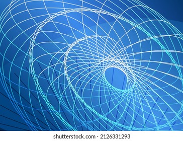 Colors horizontal template background with light gradient beautiful wavy lines and circle for glowing-theme poster, digital business banner, official invitation, page cover and brochure. EPS10 vector