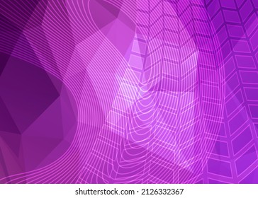 Colors horizontal template background with light gradient beautiful wavy lines and circle for glowing-theme poster, digital business banner, official invitation, page cover and brochure. EPS10 vector