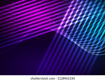 Colors horizontal template background with light gradient beautiful wavy lines and circle for glowing-theme poster, digital business banner, official invitation, page cover and brochure. EPS10 vector