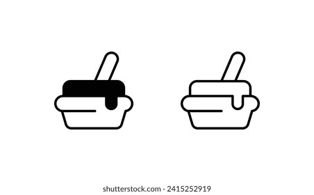 Colors icon design with white background stock illustration