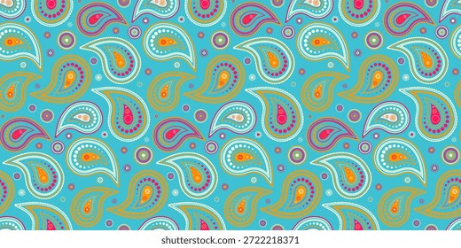 Farben im Inneren von gezeichnet einfach. Exotisches Hemd als Paisley Luxus. Einladung sowohl der modischen Abdeckung. Kurvenkunst bei klassischer Wiederholung.