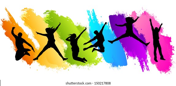 Colors Jumping