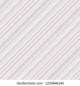 Colors lines on white background abstract pattern. Vector illustration.