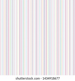 Colors lines on white background abstract pattern. Vector illustration.