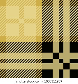 Colors madras plaid textile texture seamless pattern. Vector illustration.