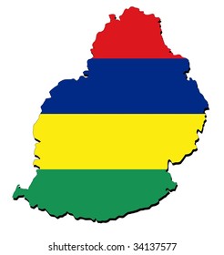 colors of Mauritius