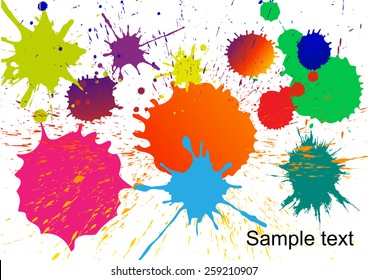 colors paint splash vector, colors splash, colorful paint, abstract paint colors