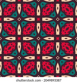 Colors pattern ornament background. Ethnic seamless ready for print