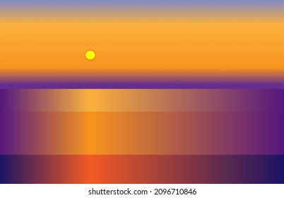 Colors of sunset sky background.