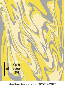 Colors of the year 2021 abstract background marble texture
