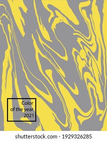 Colors of the year 2021 abstract background marble texture