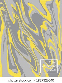 Colors of the year 2021 abstract background marble texture
