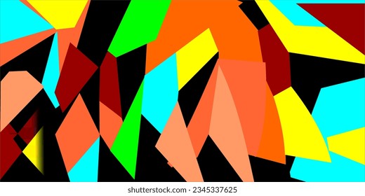DISEÑO DE ILUSTRACIÓN DE FONDO COLORIDO DISEÑO MODERNO ANC CRATIVE