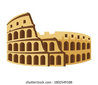 Colosseum. Travel, journey concept. Vector illustration EPS10