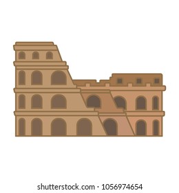 Colosseum vector icon