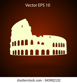 Colosseum vector illustration