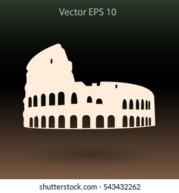 Colosseum vector illustration