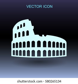 Ilustración del vector del colosseo