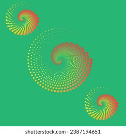 coloueful round vector mandala desine 