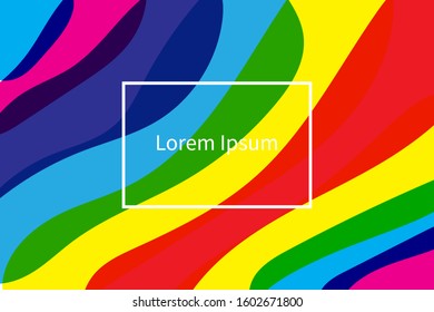 Colour background, colorful vivid banner, backdrop, vector summer flyer