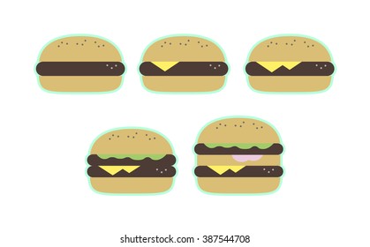 Colour burgers