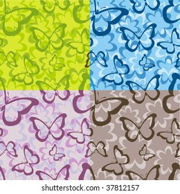 colour butterflies