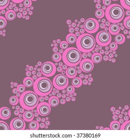 Colour circles against a dark background