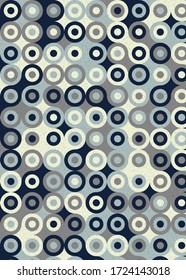 Colour Dots Universe art background design illustration