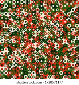 Colour Dots Universe art background design illustration